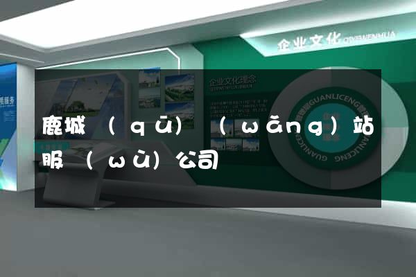 鹿城區(qū)網(wǎng)站服務(wù)公司