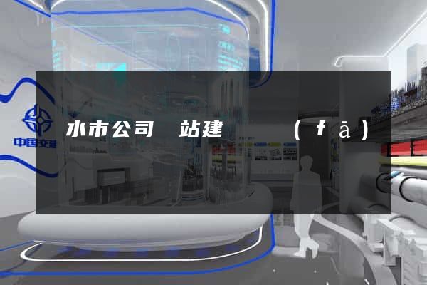 麗水市公司網站建設開發(fā)