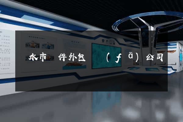 麗水市軟件外包開發(fā)公司