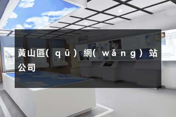 黃山區(qū)網(wǎng)站公司