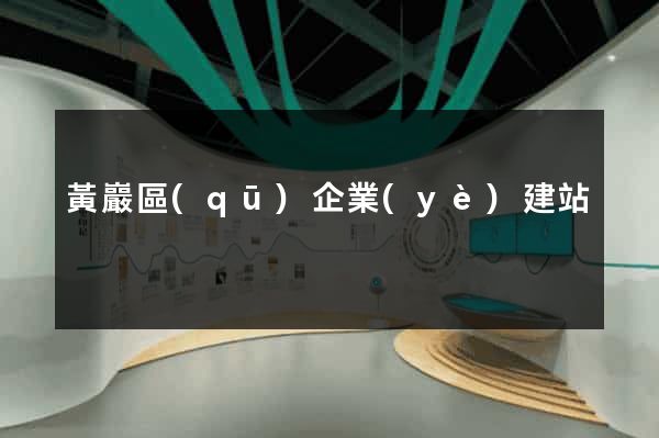黃巖區(qū)企業(yè)建站