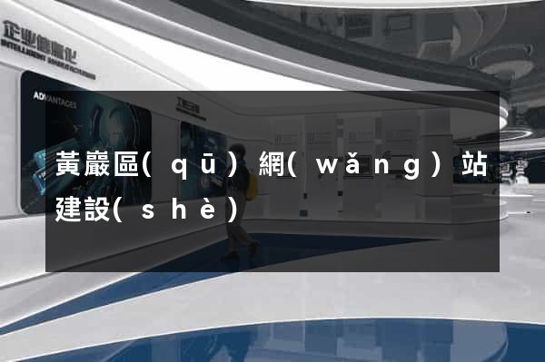 黃巖區(qū)網(wǎng)站建設(shè)
