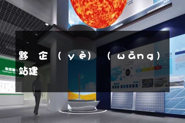 黟縣企業(yè)網(wǎng)站建設