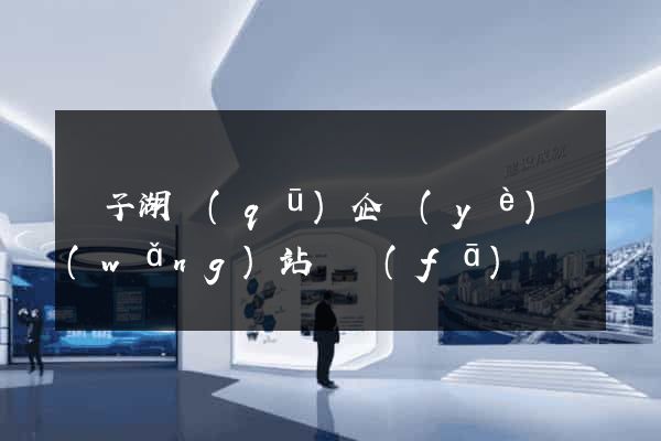 龍子湖區(qū)企業(yè)網(wǎng)站開發(fā)