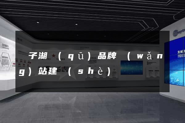 龍子湖區(qū)品牌網(wǎng)站建設(shè)