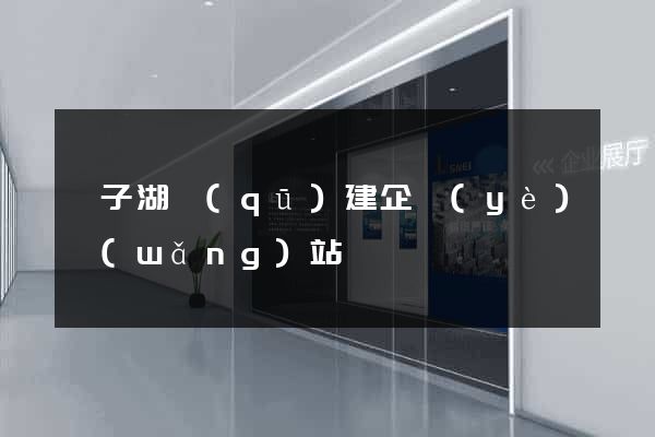 龍子湖區(qū)建企業(yè)網(wǎng)站