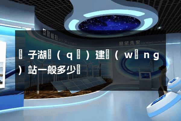 龍子湖區(qū)建網(wǎng)站一般多少錢