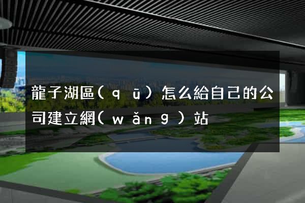 龍子湖區(qū)怎么給自己的公司建立網(wǎng)站