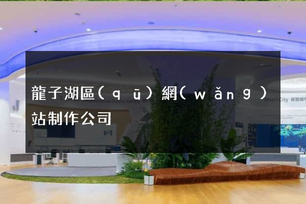 龍子湖區(qū)網(wǎng)站制作公司