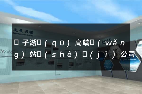龍子湖區(qū)高端網(wǎng)站設(shè)計(jì)公司