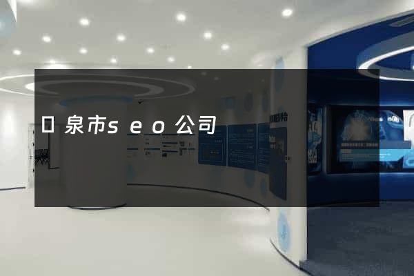 龍泉市seo公司