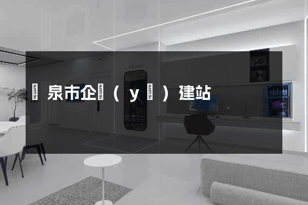 龍泉市企業(yè)建站