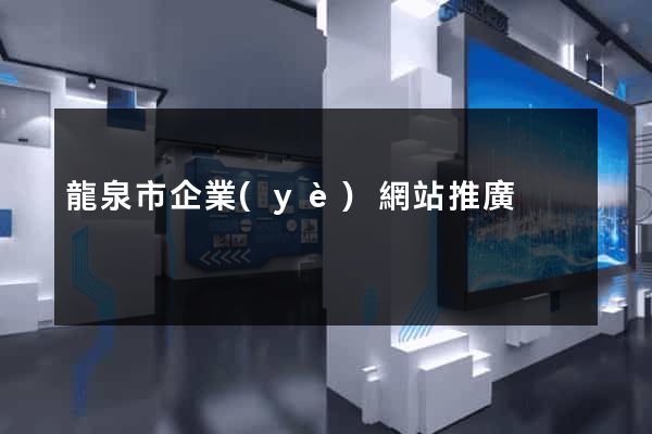 龍泉市企業(yè)網站推廣