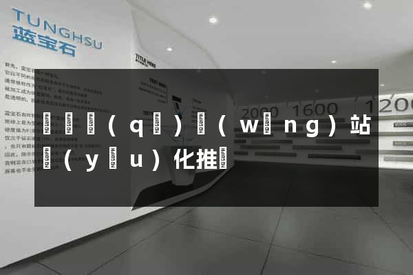 龍灣區(qū)網(wǎng)站優(yōu)化推廣