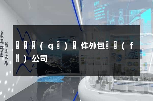 龍灣區(qū)軟件外包開發(fā)公司