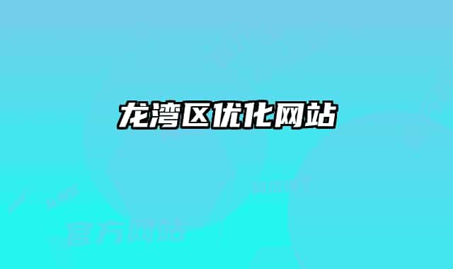 龍灣區(qū)優(yōu)化網(wǎng)站