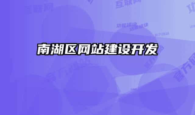 南湖區(qū)網(wǎng)站建設(shè)開發(fā)