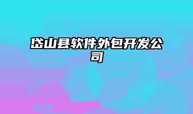 岱山縣軟件外包開發(fā)公司