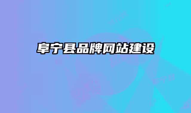 阜寧縣品牌網(wǎng)站建設(shè)