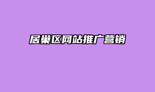 居巢區(qū)網站推廣營銷