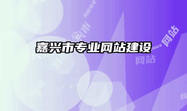 嘉興市專業(yè)網(wǎng)站建設(shè)