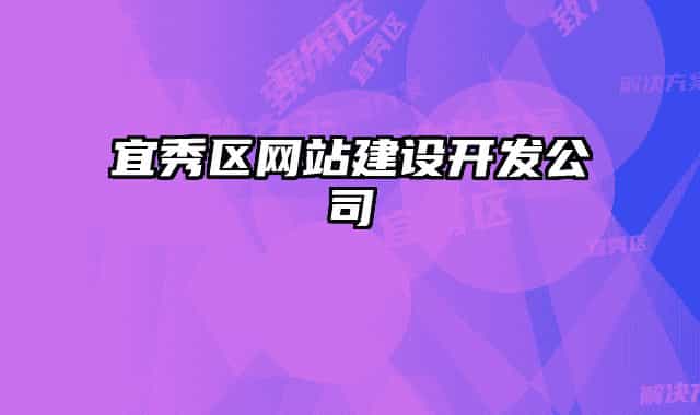 宜秀區(qū)網(wǎng)站建設開發(fā)公司